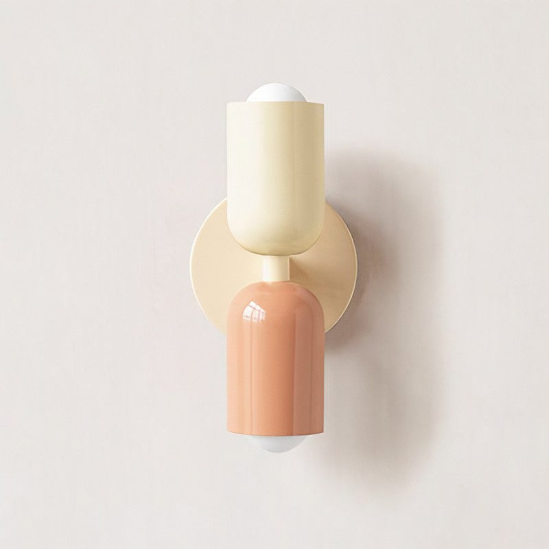 Modern Macaron Up Down Wall Light