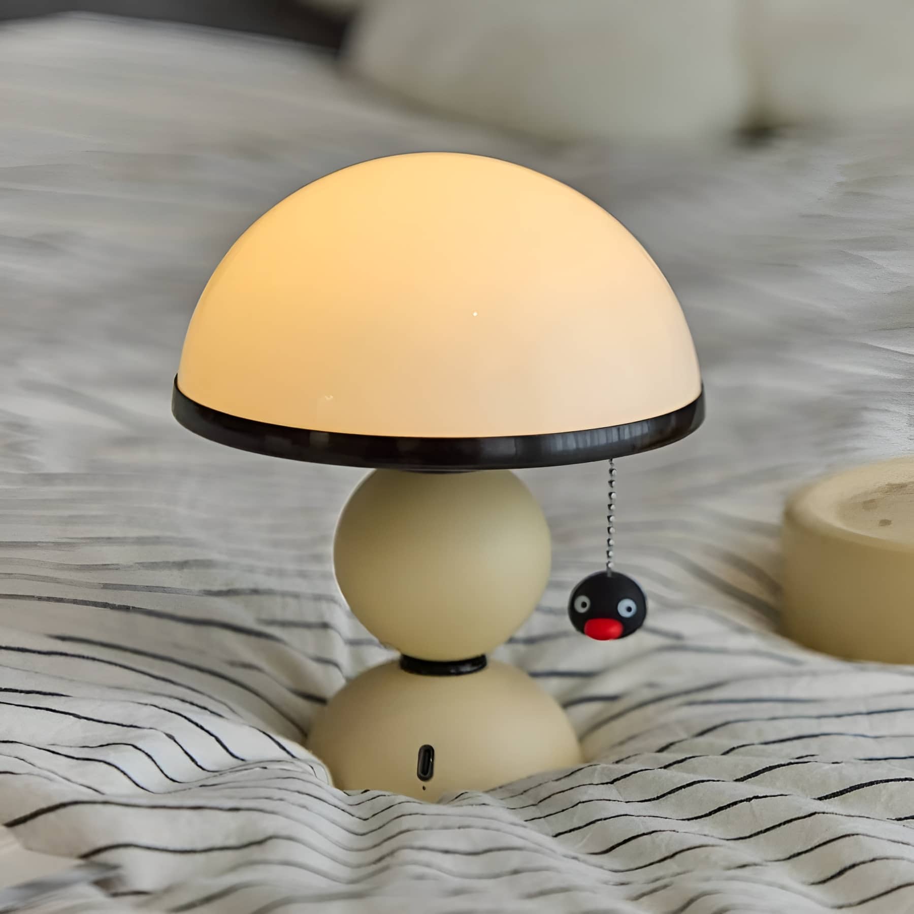 Nordic Cute Acrylic LED Rechargeable Table Lamp