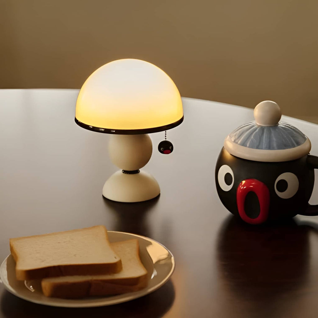 Nordic Cute Acrylic LED Rechargeable Table Lamp