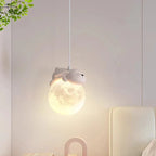Nordic Cream Animal Spherical Pendant Light