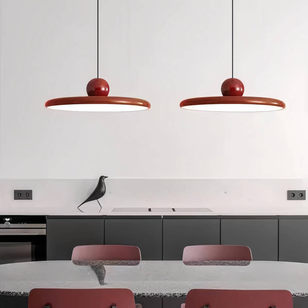 Nordic Bauhaus Flying Disc Pendant Light