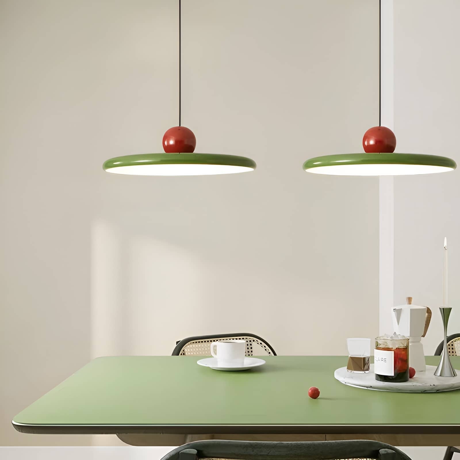 Nordic Bauhaus Flying Disc Pendant Light