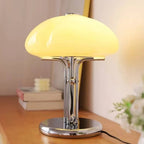 Nordic Bauhaus Pumpkin Glass Table Lamp