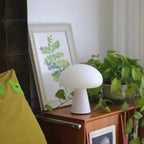 Nordic Cream White Mushroom Table Lamp