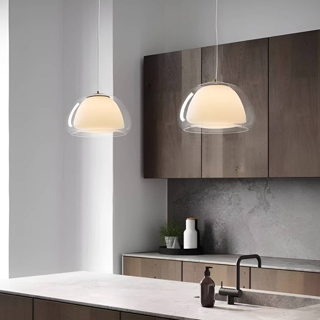 Nordic Creative Glass Jelly Pendant Light