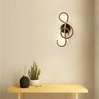 Nordic Creative Musical Note Wall Light