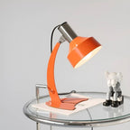 Industrial Fish Tail Arch Metal Table Lamp