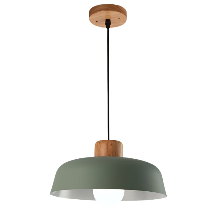 Nordic Macaron Bowl Shaped Pendant Light