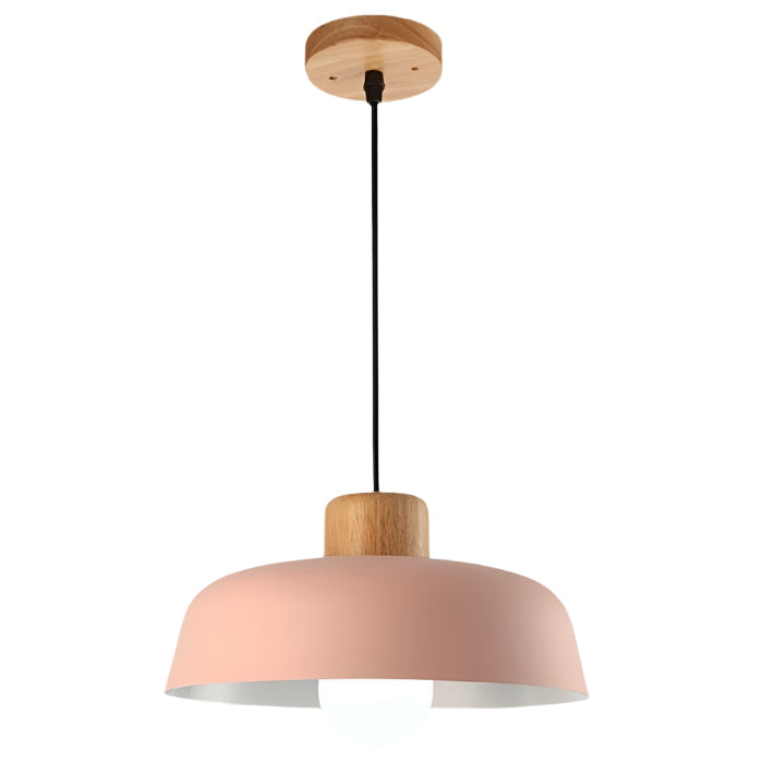 Nordic Macaron Bowl Shaped Pendant Light