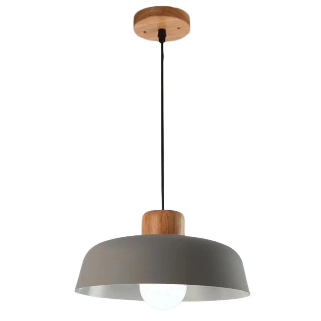 Nordic Macaron Bowl Shaped Pendant Light