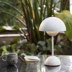 Scandinavian Minimalist Flowerpot Rechargeable Table Lamp