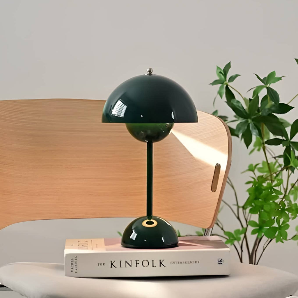 Scandinavian Minimalist Flowerpot Rechargeable Table Lamp
