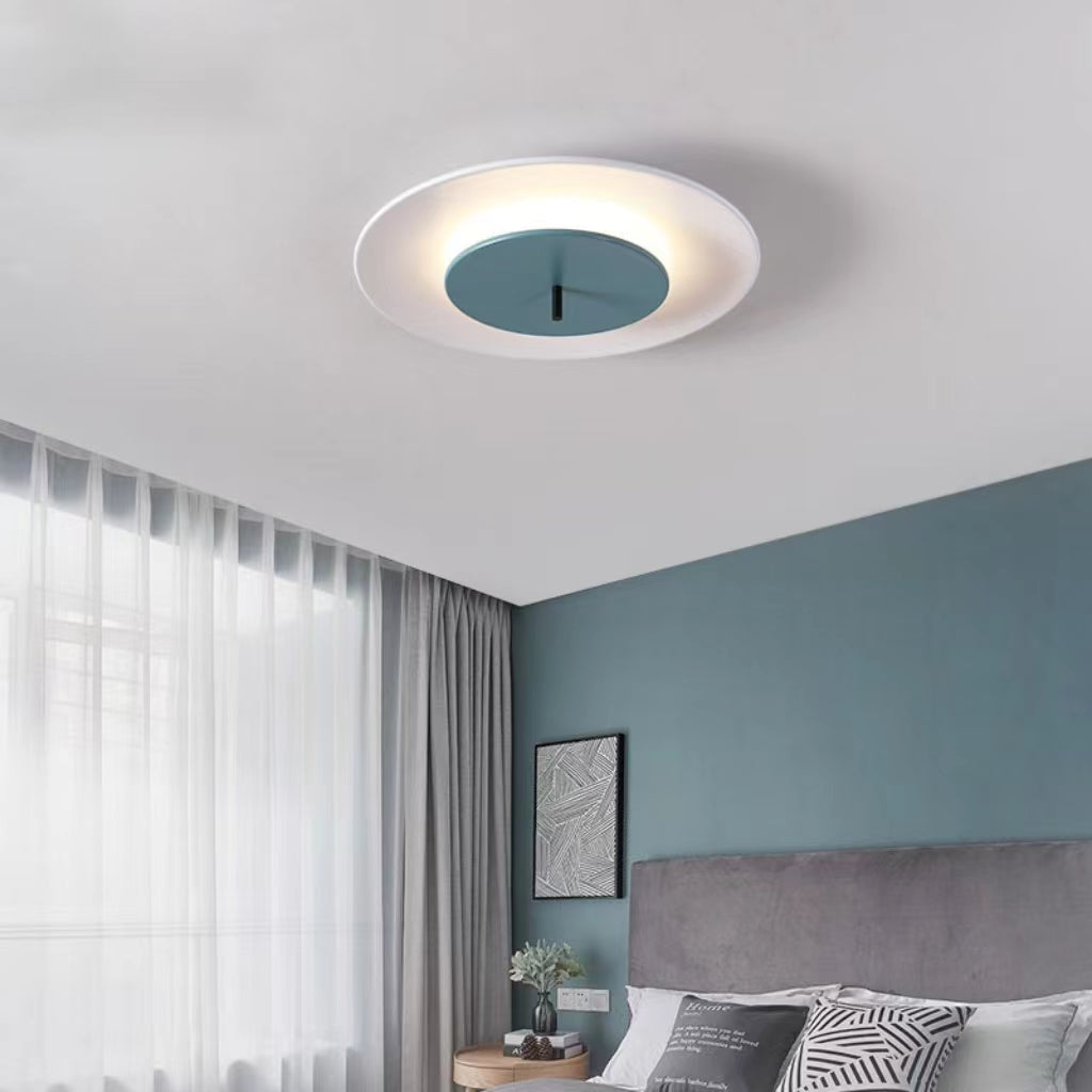 Macaron Round UFO Creative Ceiling Light