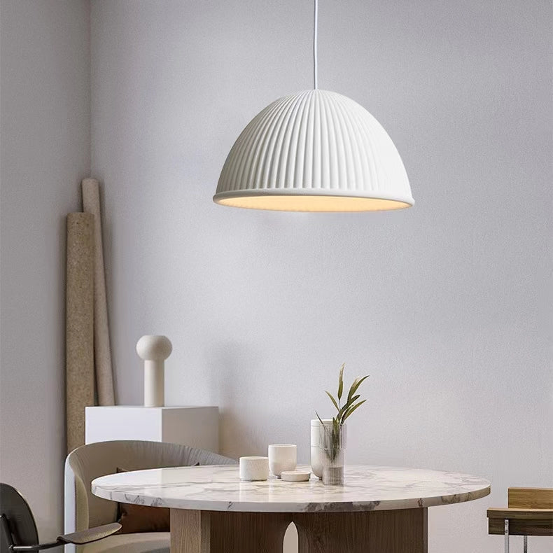 Nordic Macaron Resin Cream Pendant Light