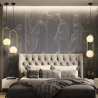 Nordic Mila Glass Globe Pendant Light