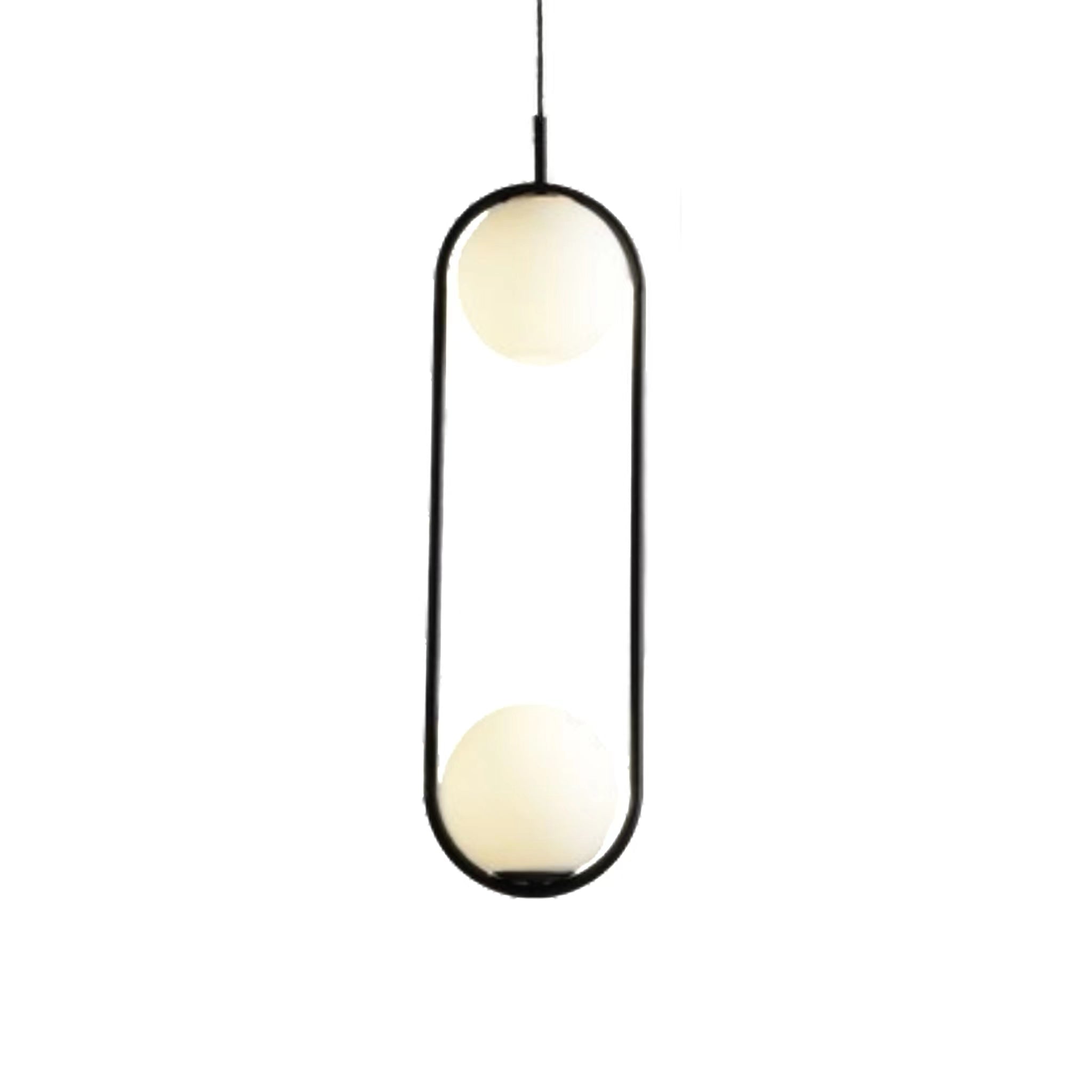 Nordic Mila Glass Globe Pendant Light