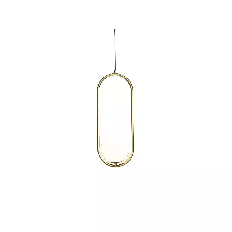 Nordic Mila Glass Globe Pendant Light