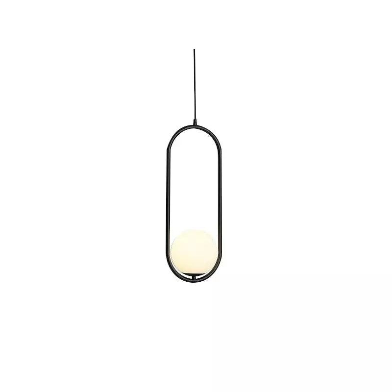 Nordic Mila Glass Globe Pendant Light