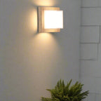 Nordische minimalistische wasserdichte quadratische Wandleuchte