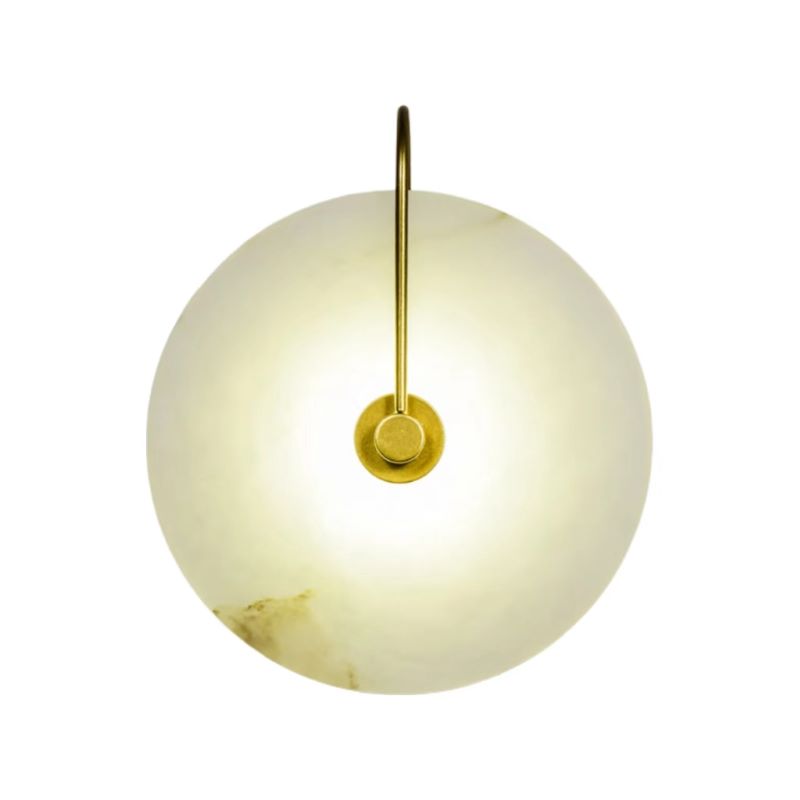 Nordic Modern Natural Marble Wall Light