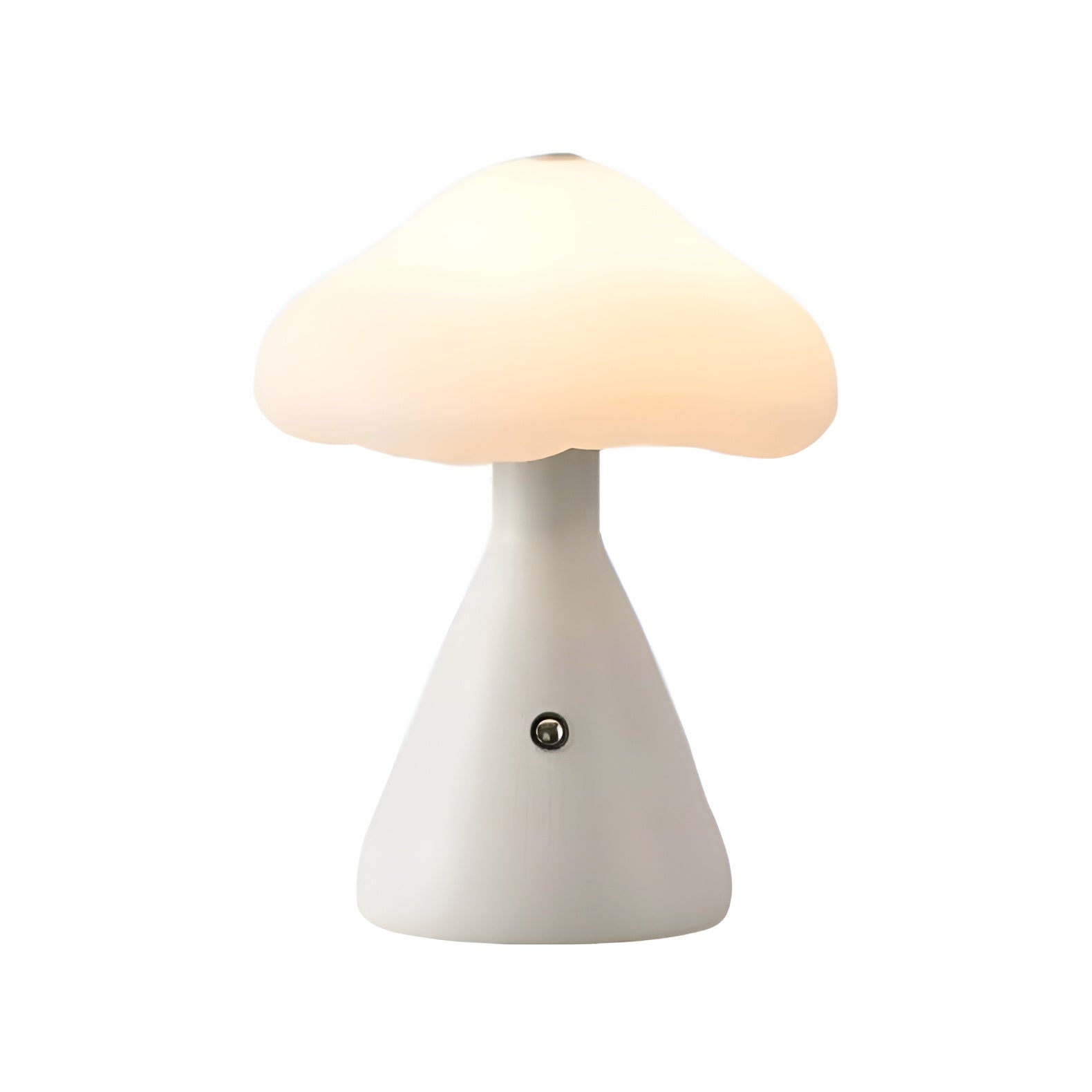 Modern Rechargeable Mushroom Shaped Table Lamp