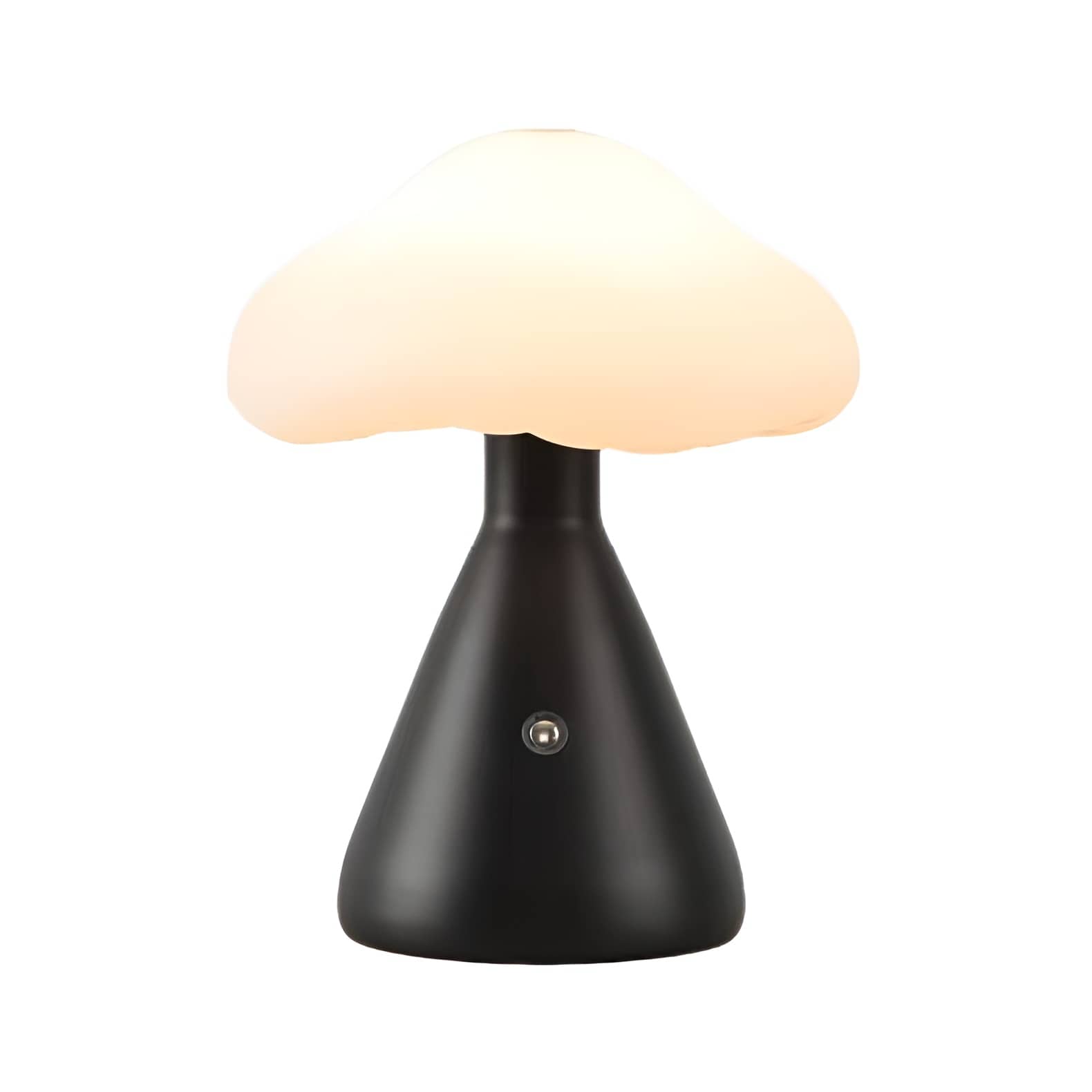 Modern Rechargeable Mushroom Shaped Table Lamp