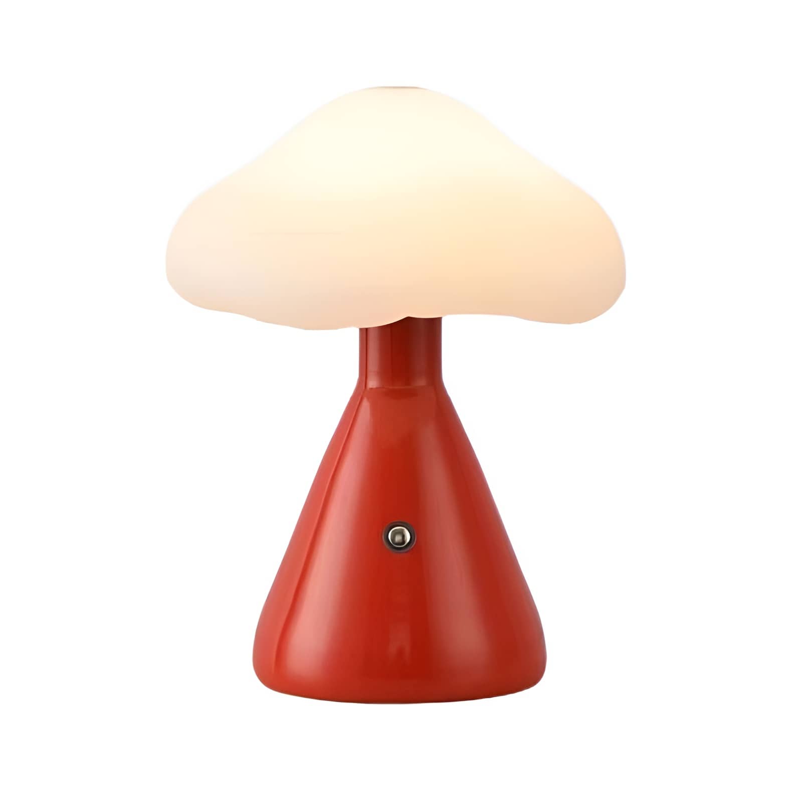 Modern Rechargeable Mushroom Shaped Table Lamp