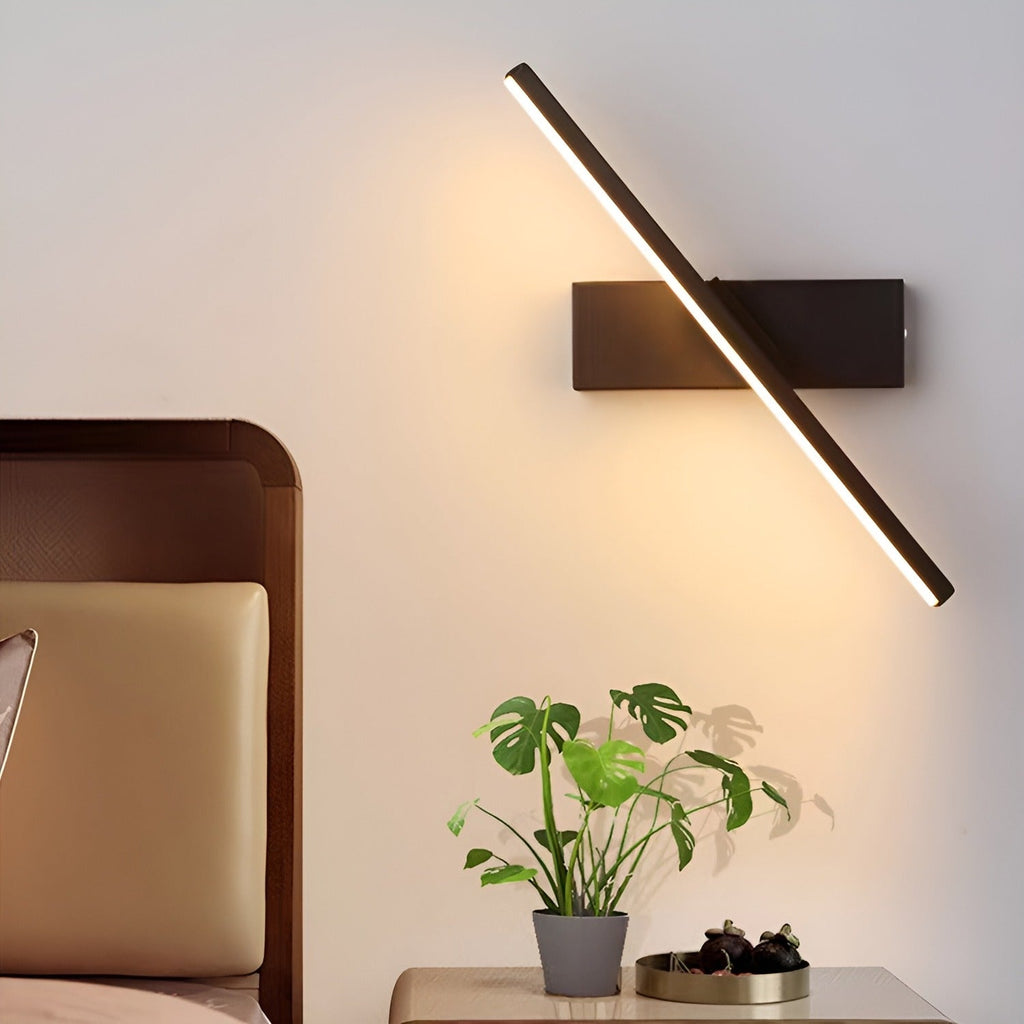 Nordic Rotatable LED Long Strip Wall Light