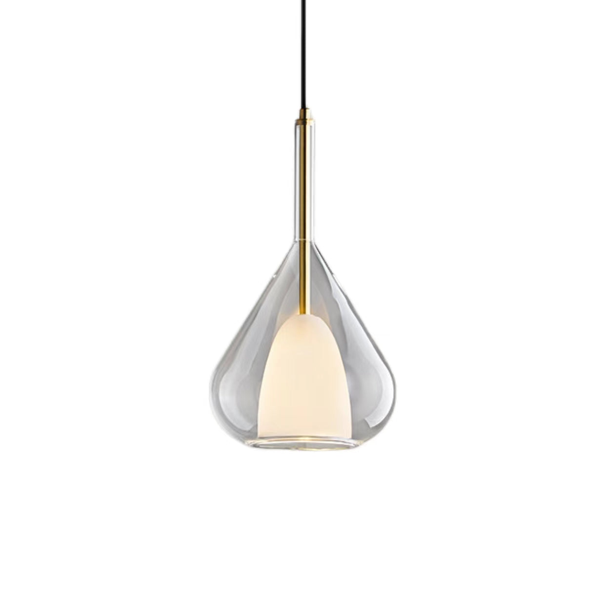 Nordic Water Drop Glass Pendant Light