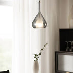 Nordic Water Drop Glass Pendant Light