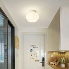 Nordic White Crown Cloud Ceiling Light