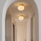 Nordic White Crown Cloud Ceiling Light