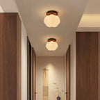 Nordic White Crown Cloud Ceiling Light