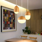 Nut Nordic Creative Glass Pendant Light