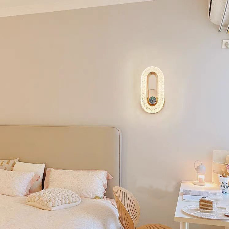 Oval Modern Acrylic Nordic Wall Light