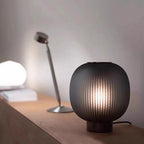 Lampe de table décorative en verre postmoderne