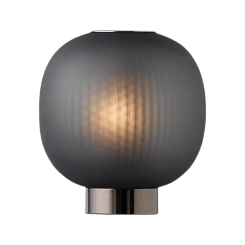 Lampe de table décorative en verre postmoderne