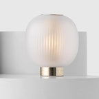 Lampe de table décorative en verre postmoderne