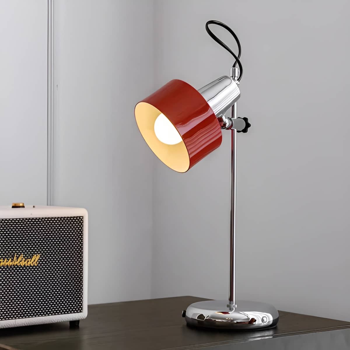 Rechargeable Cylinder Bauhaus Industrial Desk Lamp