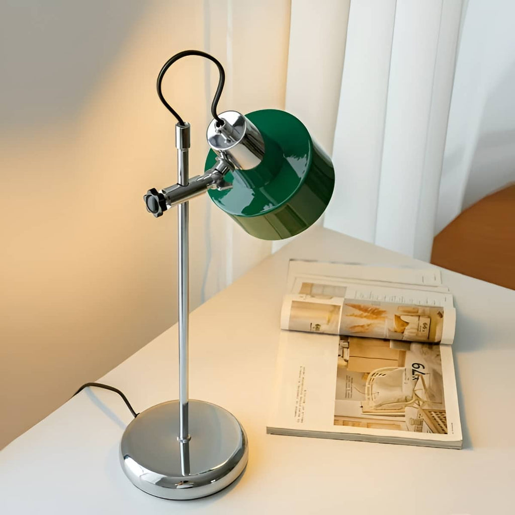 Rechargeable Cylinder Bauhaus Industrial Desk Lamp