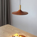 Retro Minimalist Flying Saucer Metal Pendant Light