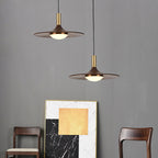 Retro Minimalist Flying Saucer Metal Pendant Light