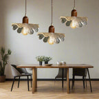 Decorative Leaf Clear Glass Pendant Light
