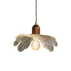 Decorative Leaf Clear Glass Pendant Light