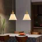 Retro Classic White Ceramic Pendant Light
