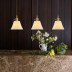 Retro Classic White Ceramic Pendant Light