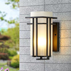 Retro Japanese Style Outdoor Wall Light