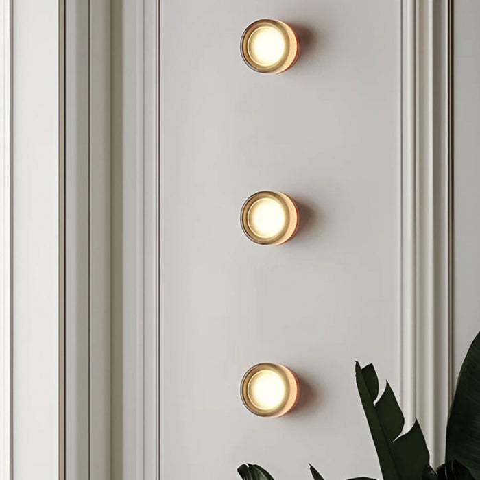 Round Acrylic Nordic LED Wall Light