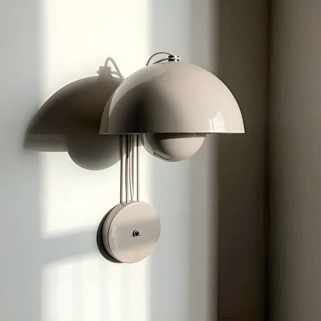 Flowerpot Scandinavian Wall Light for Bedroom