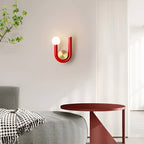 Scandinavian Design U Shaped Iron Wall Light